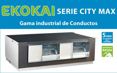 EKOKAI SERIE CITY-MAX Gama industrial de 20 Kw a 40 Kw