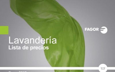 Nueva tarifa de LAVANDERIA FAGOR INDUSTRIAL 2018